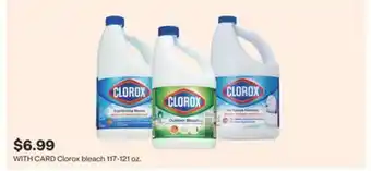 CVS Clorox bleach 117-121 oz offer