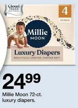 Target Millie Moon 72-ct. luxury diapers offer