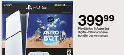 Target PlayStation 5 Astro Bot digital-edition console bundle offer