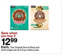 Target The Original Donut Shop and more single-serve K-Cup coffee pods offer