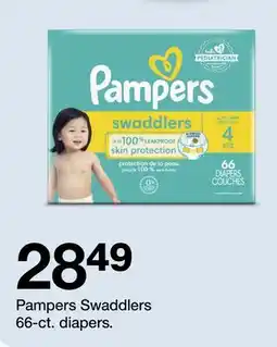 Target Pampers Swaddlers 66-ct. diapers offer