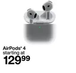 Target AirPods 4 offer