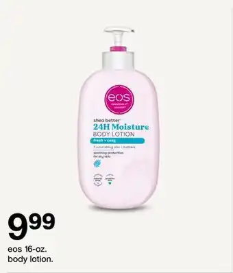 Target eos 16-oz body lotion offer