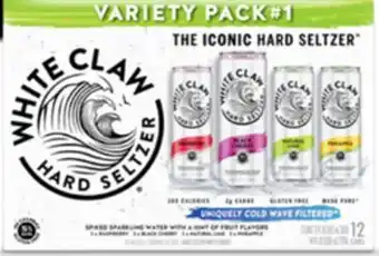 Target White Claw 12-pk. hard seltzers offer