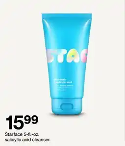 Target Starface 5-fl.-oz. salicylic acid cleanser offer