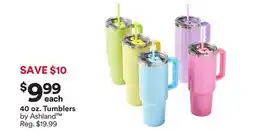 Michaels 40 oz. Tumblers by Ashland offer