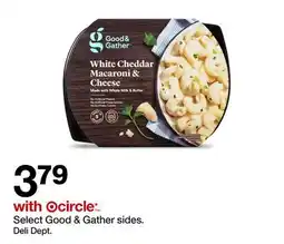 Target Select Good & Gather sides offer