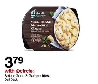 Target Select Good & Gather sides offer