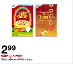 Target Select General Mills cereal offer