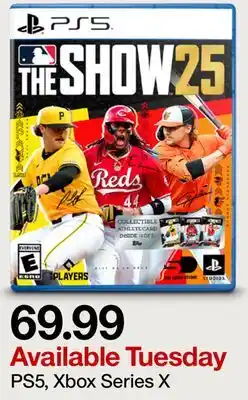 Target The Show 25 PS5 offer