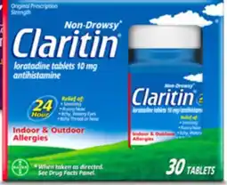 Target Claritin 24-Hour allergy relief tablets offer