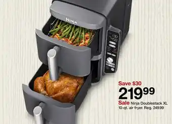 Target Ninja Doublestack XL 10-qt. air fryer offer