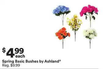 Michaels Spring Basic Bushes by Ashland offer