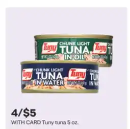 CVS Tuny tuna 5 oz offer