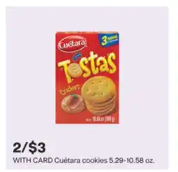 CVS Cuétara cookies 5.29-10.58 oz offer