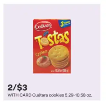 CVS Cuétara cookies 5.29-10.58 oz offer