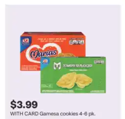 CVS Gamesa cookies 4-6 pk offer