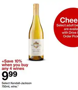 Target Select Kendall-Jackson 750mL wine offer