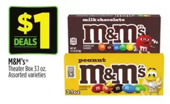 Dollar General M&M's Theater Box offer