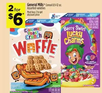 Dollar General General Mills Cereal offer