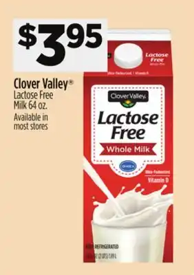 Dollar General Clover Valley Lactose Free Milk offer