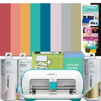 Walmart Cricut Joy Cutting Machine with Rainbow Smart Vinyl Bundle - Beginner Kit offer