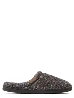 Walmart Dearfoams Cozy Comfort Men's Rib Knit Clog Slippers offer