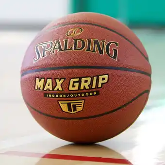 Walmart Spalding Max Grip Basketball Size 7, 29.5 inch offer