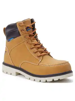 Walmart Goodyear Men's Penn Steel Toe Work Boots, Wide Available offer