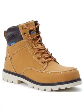 Walmart Goodyear Men's Penn Steel Toe Work Boots, Wide Available offer