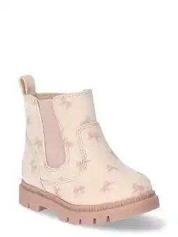 Walmart Wonder Nation Infant Girls’ Bow Chelsea Boots offer