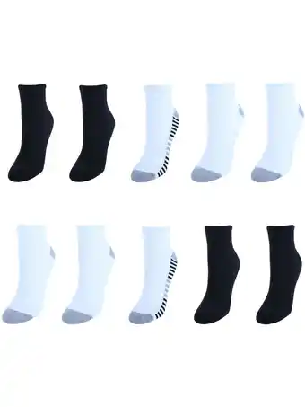 Walmart Hanes Women's Comfort Fit Ankle Socks 10-Pack offer