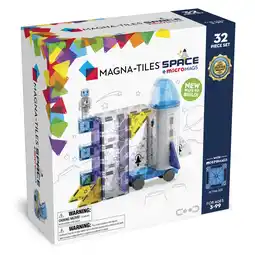 Walmart MAGNA-TILES Space 32-Piece Magnetic Construction Set, the Original Magnetic Building Brand offer