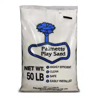 Walmart Palmetto Soft Play Sand, Safe Low-Dust Natural Sand for Sandboxes, 50 lbs offer