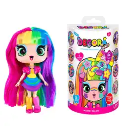 Walmart Decora Fashion Girlz 5 Tall Collectible Dolls: Unbox & Decorate Your Mystery Pack, Children Ages 4+ offer