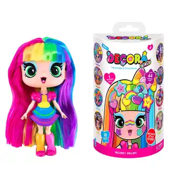 Walmart Decora Fashion Girlz 5 Tall Collectible Dolls: Unbox & Decorate Your Mystery Pack, Children Ages 4+ offer