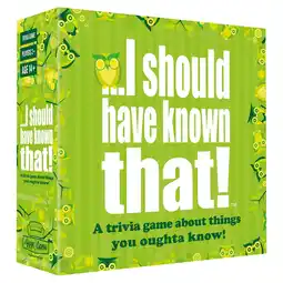 Walmart I Should Have Known That - a Trivia Game About Things You Ought to Know - by Hygge Games offer