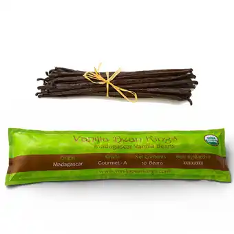 Walmart 10 Organic Madagascar Vanilla Beans. Whole Grade A Vanilla Pods for Vanilla Extract and Baking offer