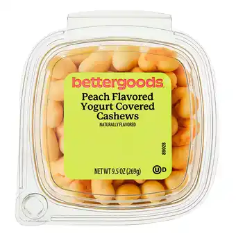 Walmart bettergoods Peach Flavored Yogurt Covered Cashews, 9.5 oz offer