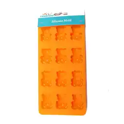 Walmart Way to Celebrate Bear Silicone Mold, Orange, Baking, Non-Stick, 1Piece offer