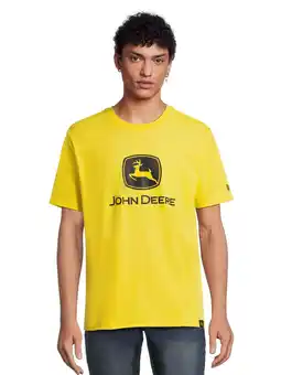 Walmart John Deere Men's Short Sleeve Logo Graphic Tee offer