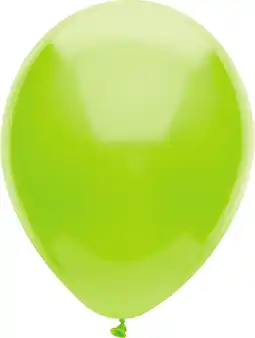 Walmart Way To Celebrate 12 All Occasion Lime Green Balloons, 15 Count offer