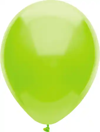 Walmart Way To Celebrate 12 All Occasion Lime Green Balloons, 15 Count offer