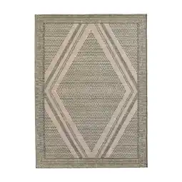 Walmart Better Homes & Gardens Sage Natural Diamond Rug by Dave & Jenny Marrs, 7'X10' offer