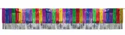 Walmart Way To Celebrate Foil Multi Colors Decorations Fringe Party Banner, 9 ft offer