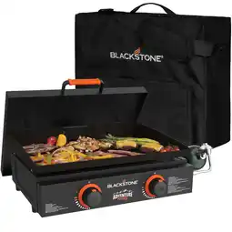 Walmart Blackstone 2-Burner 22 Adventure Ready Tabletop Griddle with Hard Cover and Carry Bag offer