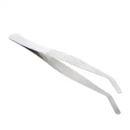 Walmart Curved Round Stainless Steel Tweezers 12 Cm / 4.7 Inch highly detailed work repairing and crafting offer