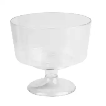 Walmart Way to Celebrate Clear Truffle Bowl-Elegant 7-inch Wide Dessert and Candy Serving Bowl, Plastic offer