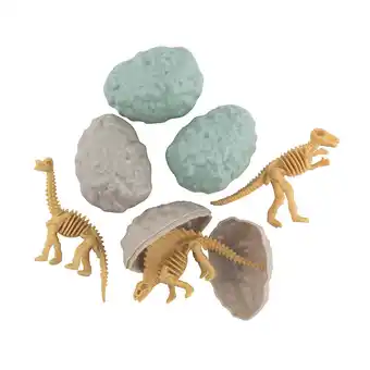 Walmart Fossil Dino Skeleton Filled Easter Egg - Party Supplies - 12 Pieces offer