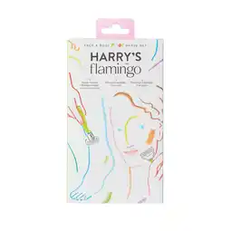 Walmart Harry's and Flamingo Pride Face and Body Shaving Razor Set, 4 Piece offer